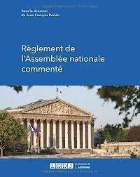 Règlement de l'Assemblée national commenté